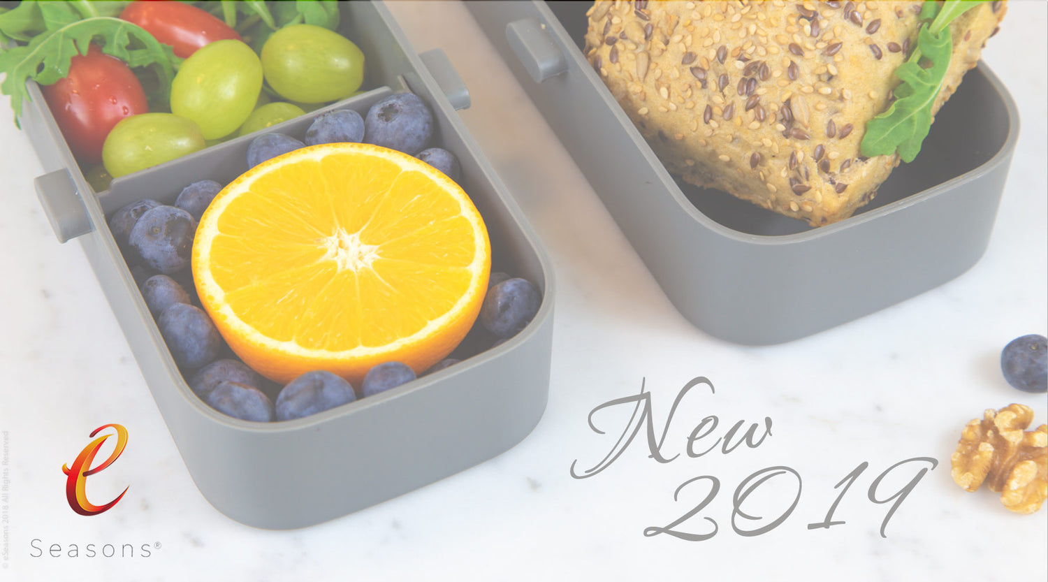 MB Sense grey Canyon - Stainless steel lunch box - The metal bento meeting  all your needs