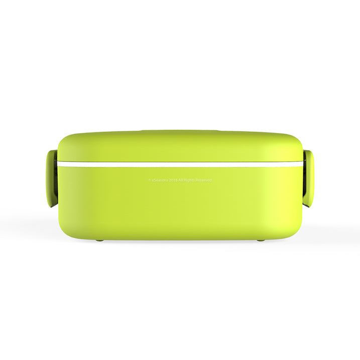 Bpa Free Silicone Lunch Box With 4 Compartments, Reusable Bento