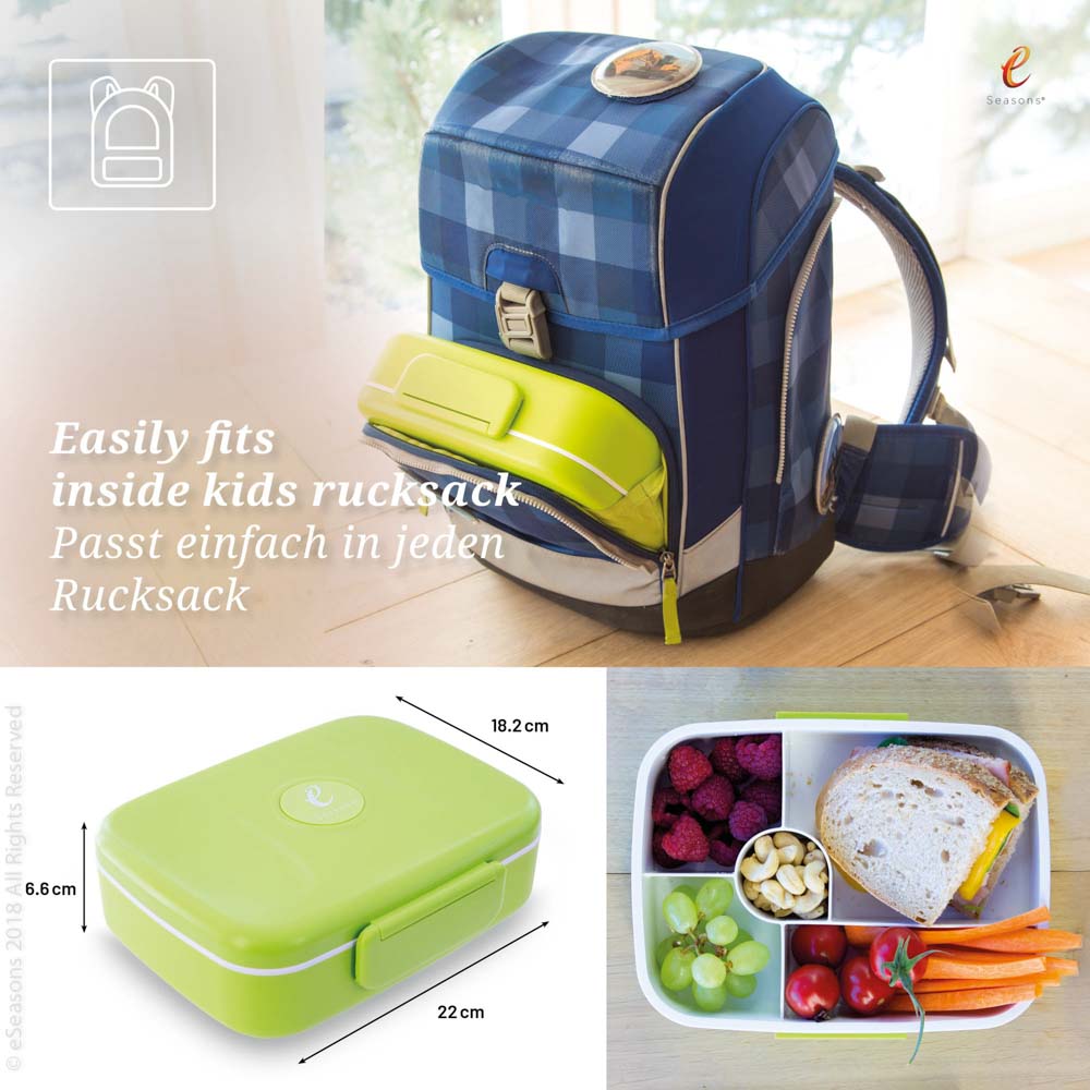 Boîte repas 2 compartiments - Lunch Box - Easy Life