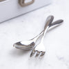 eSeasons Bento Lunchbox Elegant stainless steel cutlery
